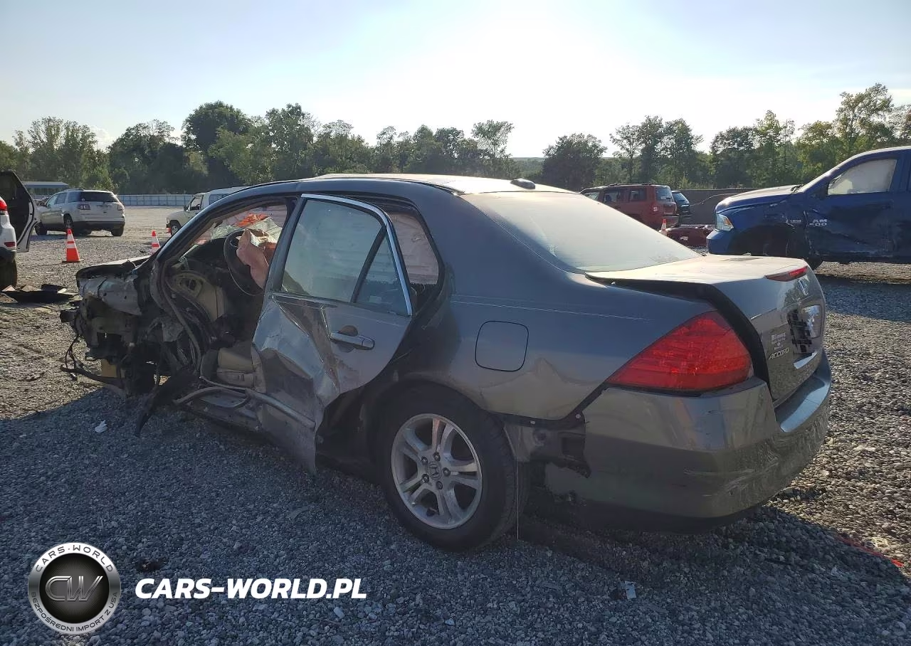 2007 Honda Accord Ex VIN:1HGCM56837A219262 - 2