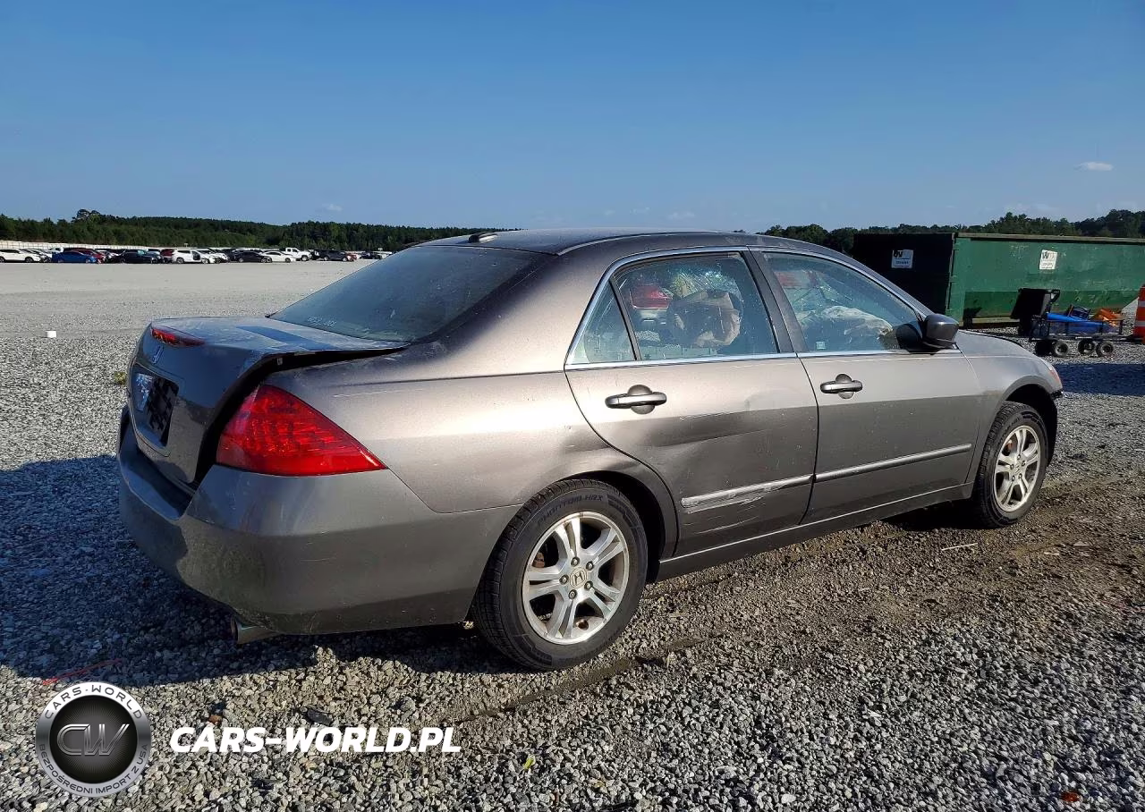 2007 Honda Accord Ex VIN:1HGCM56837A219262 - 3