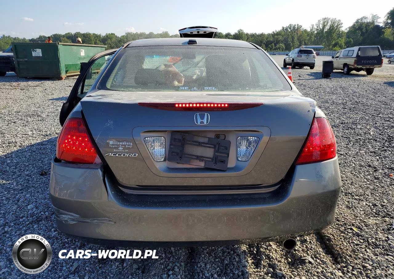 2007 Honda Accord Ex VIN:1HGCM56837A219262 - 6
