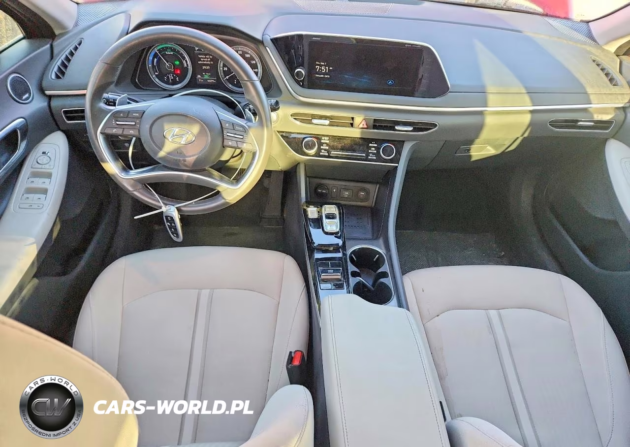 2023 Hyundai Sonata Hybrid Sel VIN:KMHL34JJ9PA064220 - 8