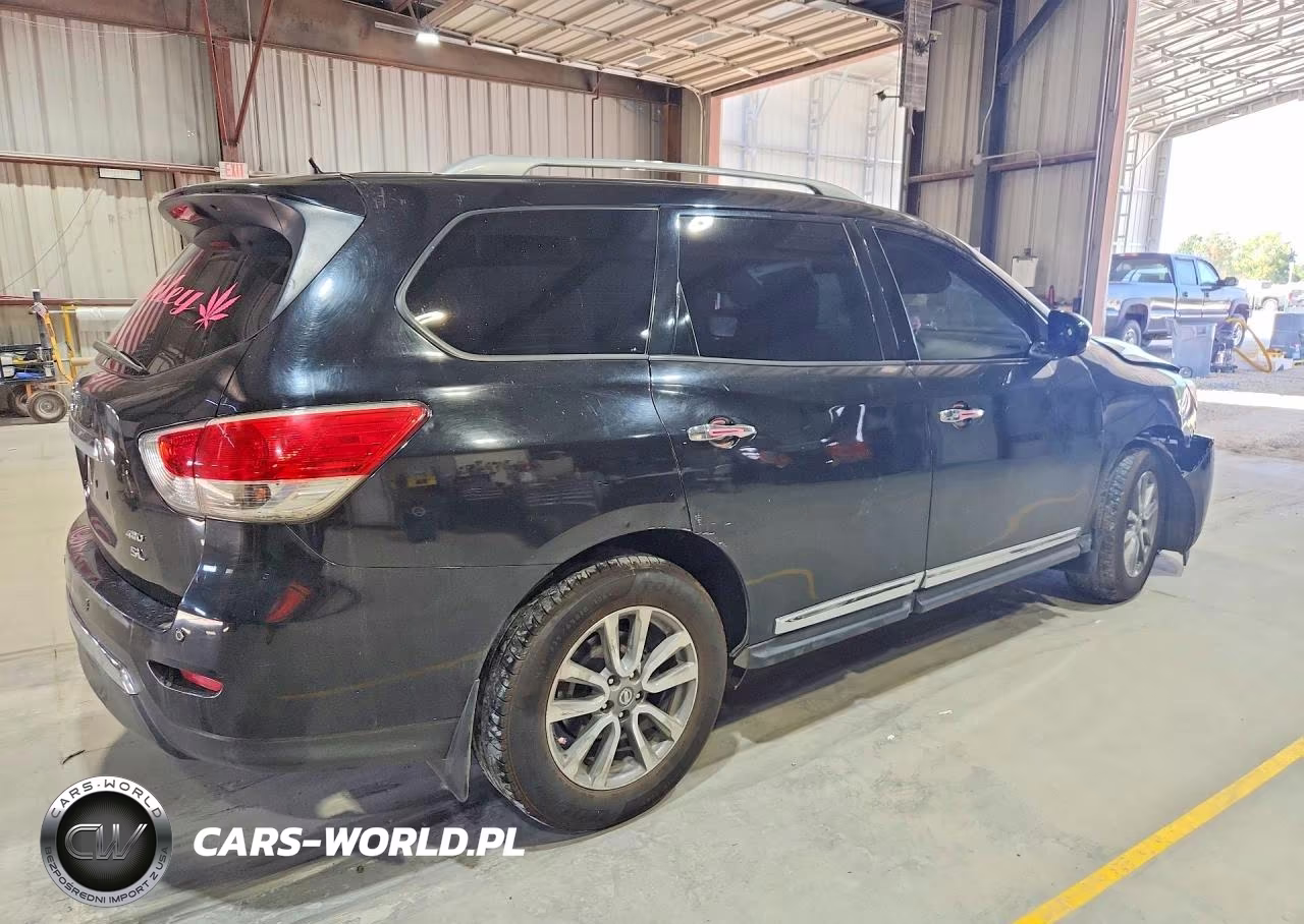 2014 Nissan Pathfinder Sl VIN:5N1AR2MM6EC633977 - 3