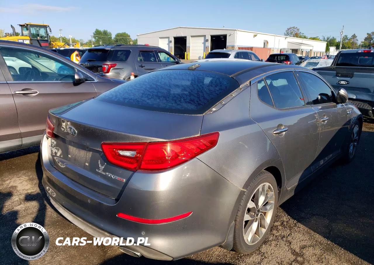 2014 Kia Optima Sx VIN:5XXGR4A60EG305406 - 3