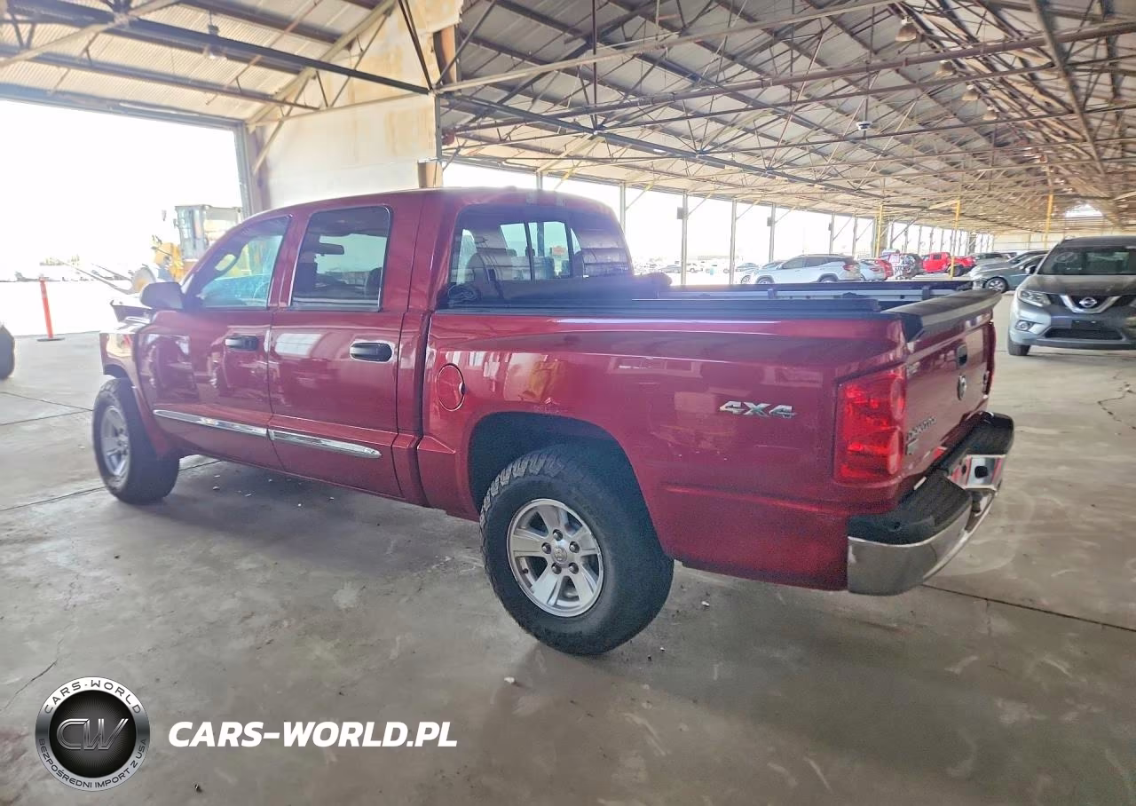 2008 Dodge Dakota Quad Laramie VIN:1D7HW58N28S602516 - 2
