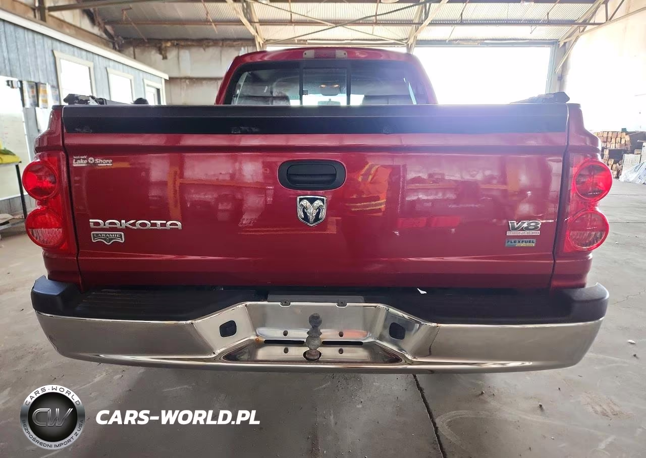 2008 Dodge Dakota Quad Laramie VIN:1D7HW58N28S602516 - 6