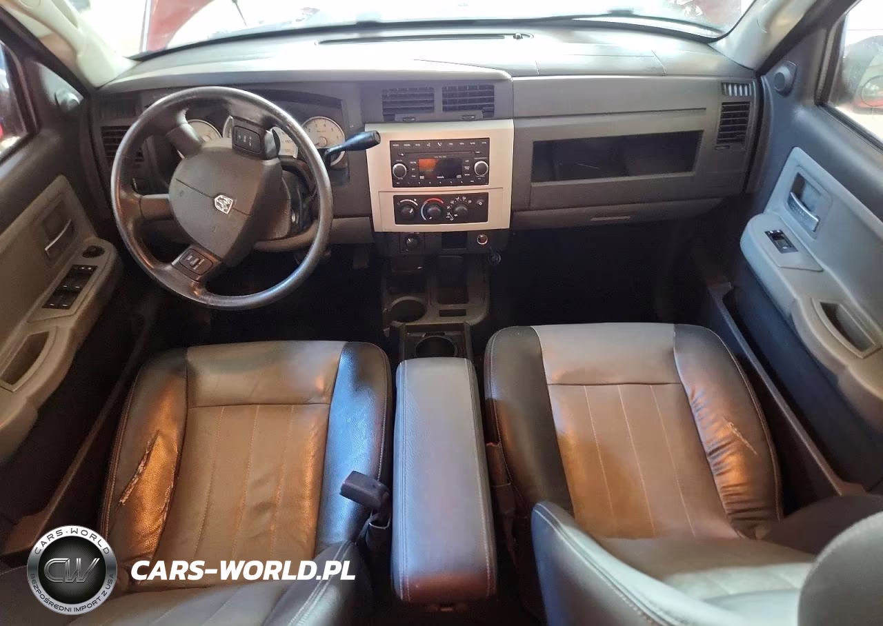 2008 Dodge Dakota Quad Laramie VIN:1D7HW58N28S602516 - 8