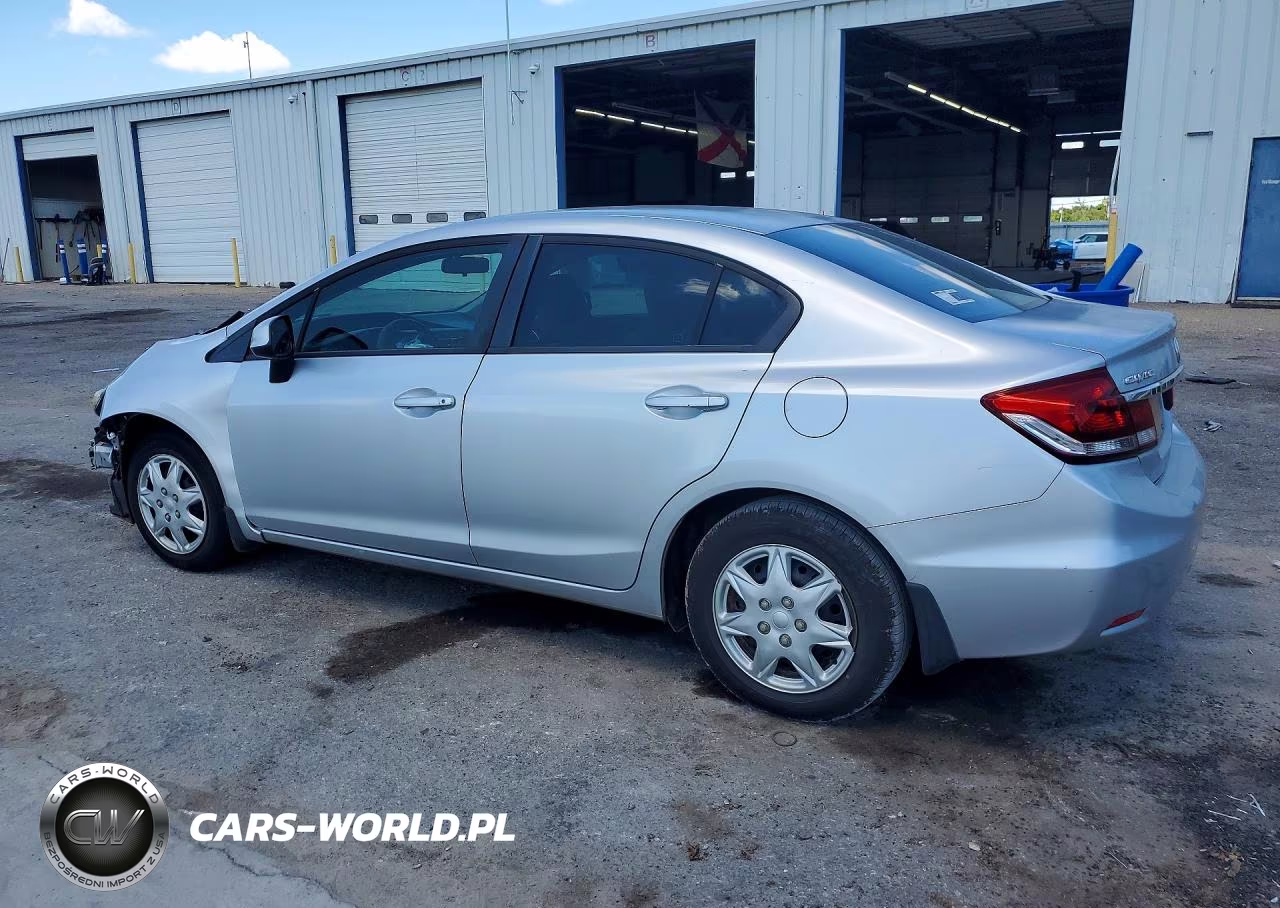 2013 Honda Civic Lx VIN:2HGFB2F59DH555910 - 2