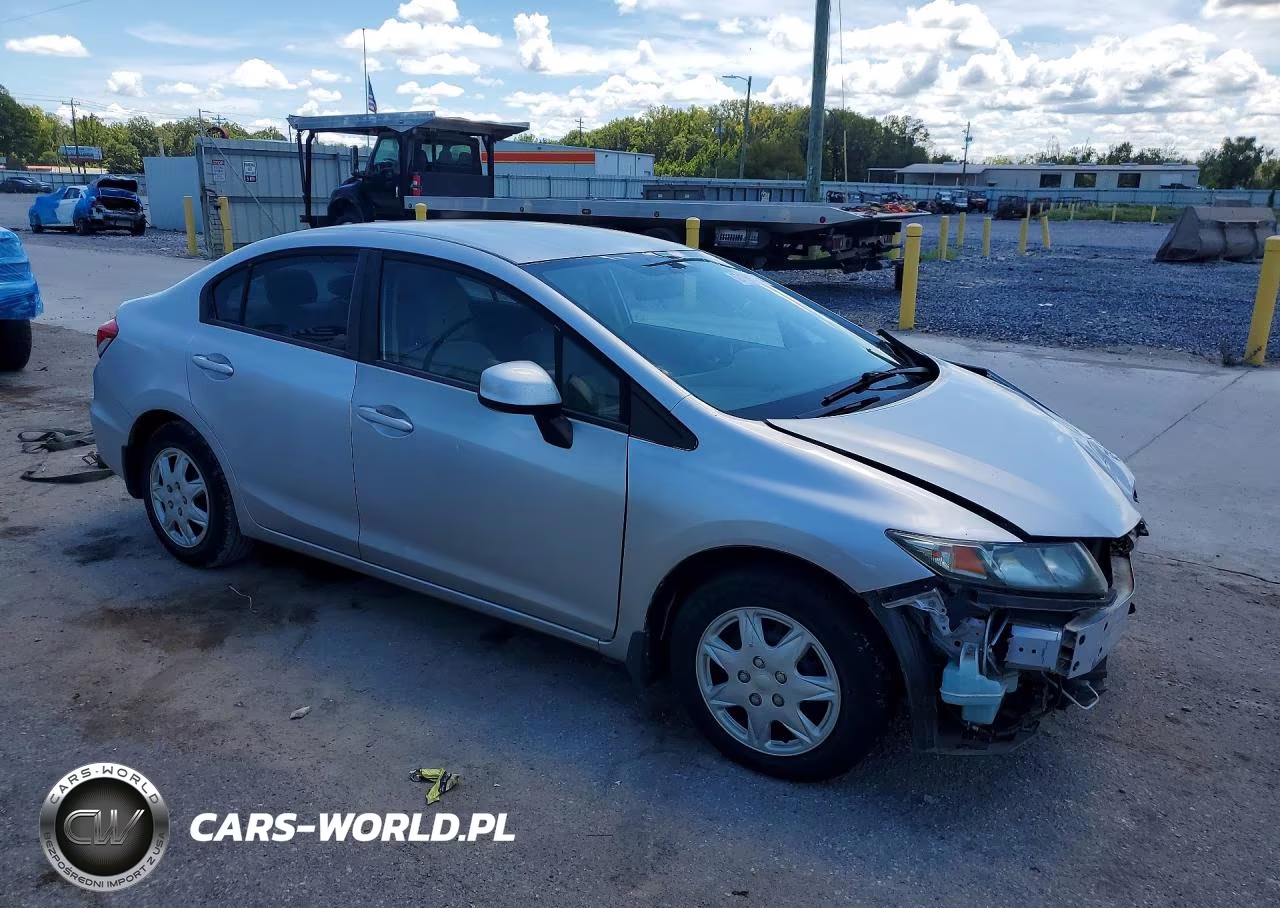 2013 Honda Civic Lx VIN:2HGFB2F59DH555910 - 4