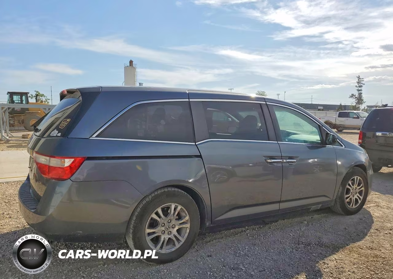 2012 Honda Odyssey Ex VIN:5FNRL5H47CB043422 - 3