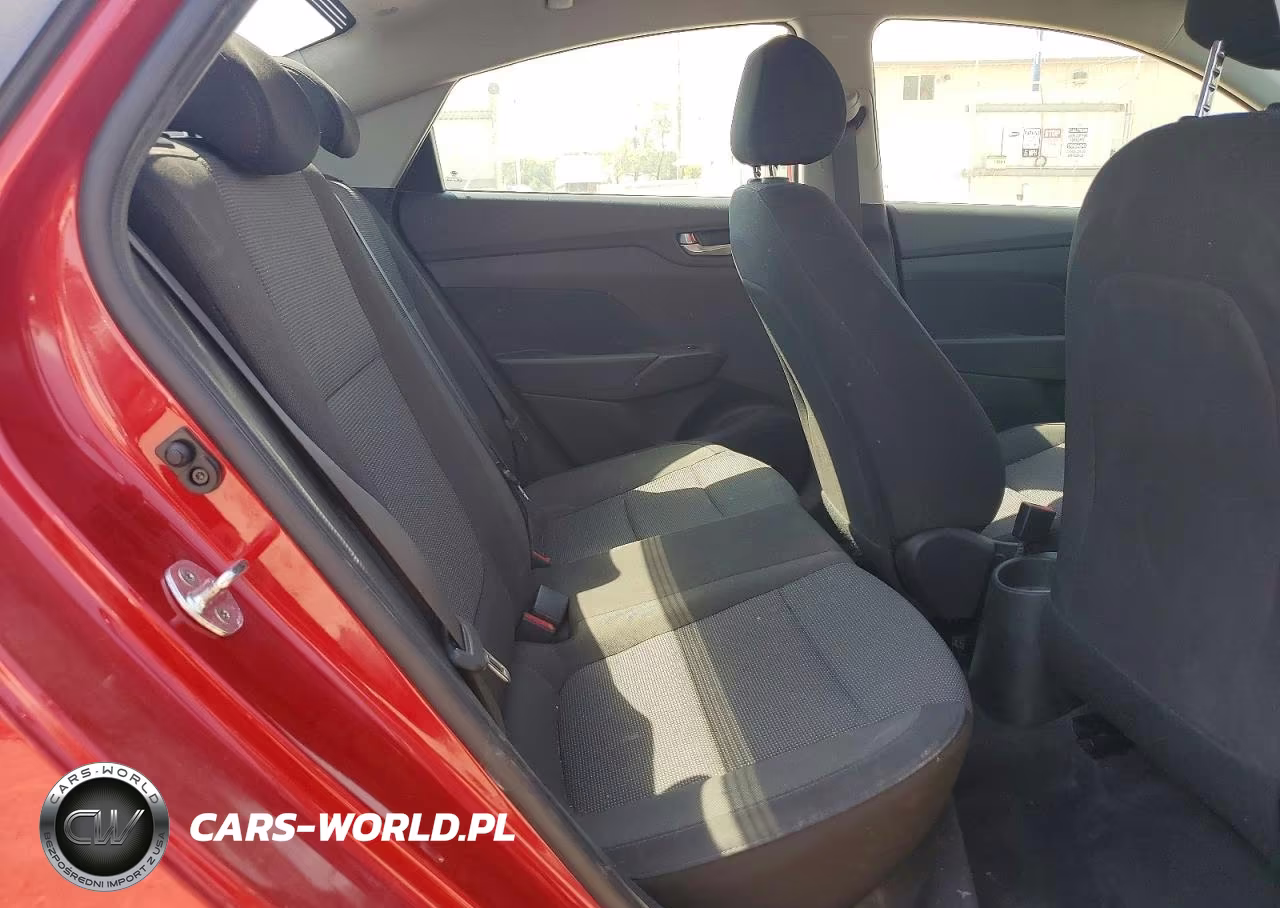 2022 Hyundai Accent Se VIN:3KPC24A67NE176916 - 10