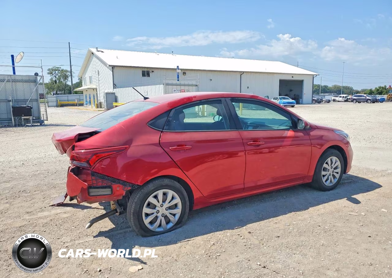 2022 Hyundai Accent Se VIN:3KPC24A67NE176916 - 3