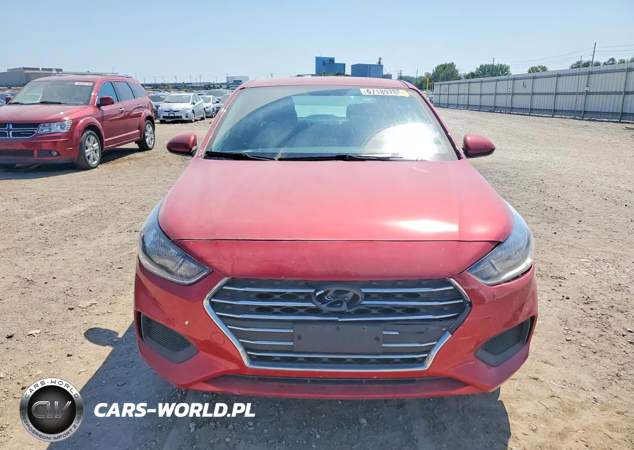 2022 Hyundai Accent Se VIN:3KPC24A67NE176916 - 5