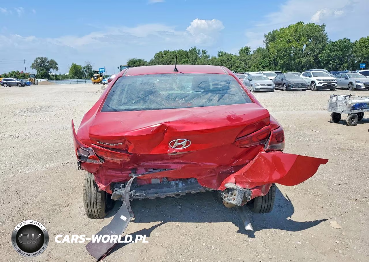 2022 Hyundai Accent Se VIN:3KPC24A67NE176916 - 6