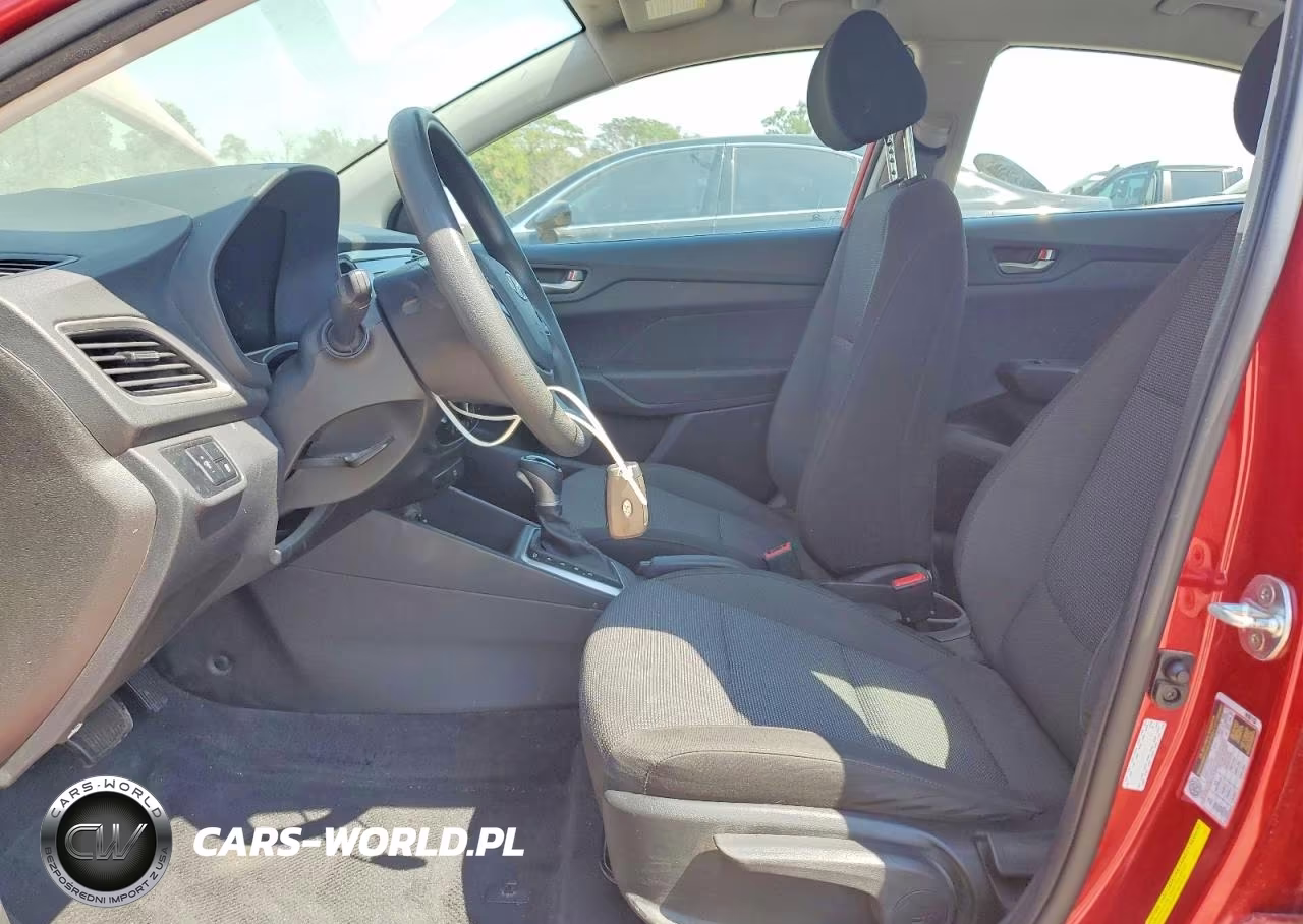 2022 Hyundai Accent Se VIN:3KPC24A67NE176916 - 7
