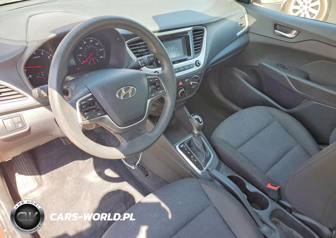 2022 Hyundai Accent Se VIN:3KPC24A67NE176916 - 8
