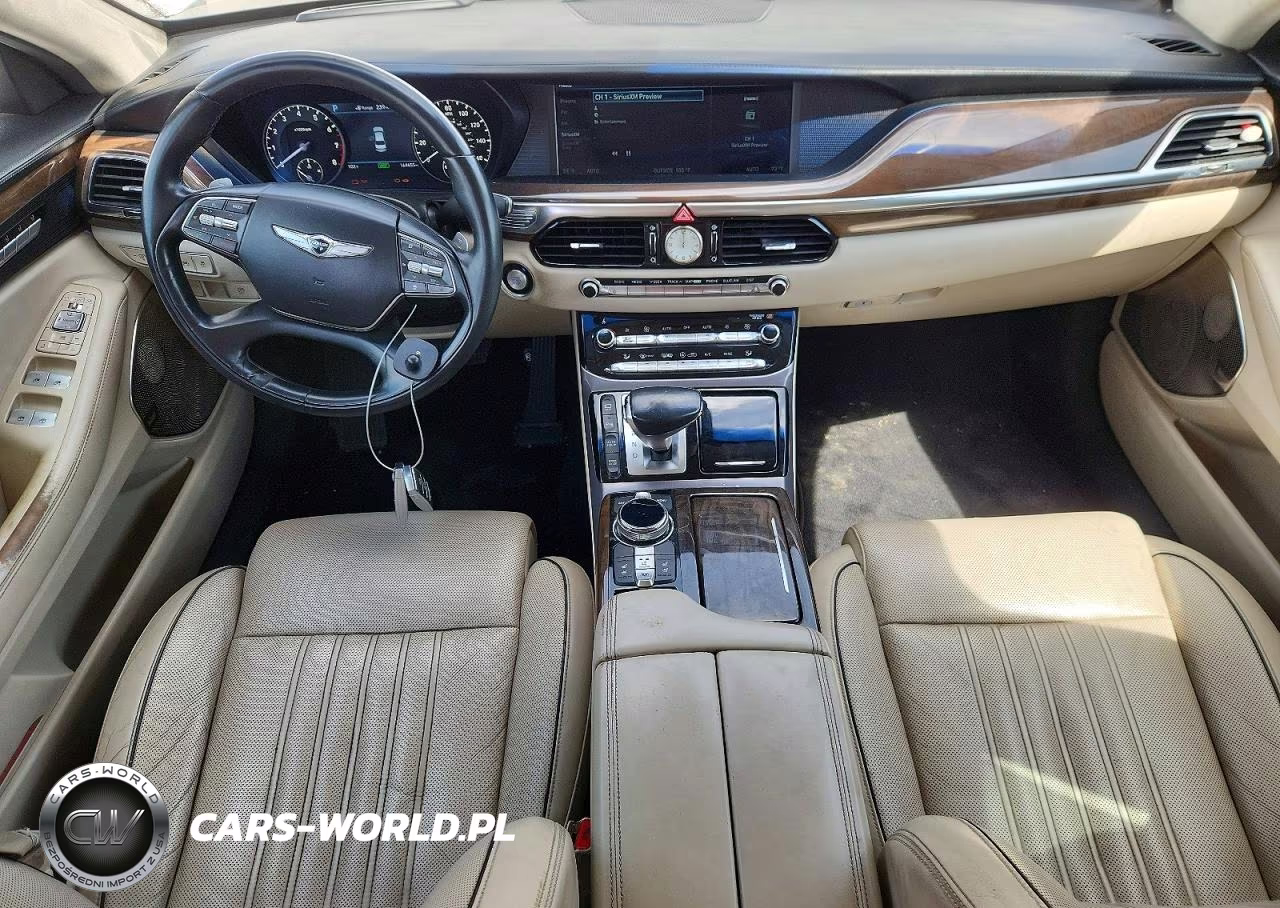 2017 Genesis G90 Premium VIN:KMHG34JA6HU026302 - 8
