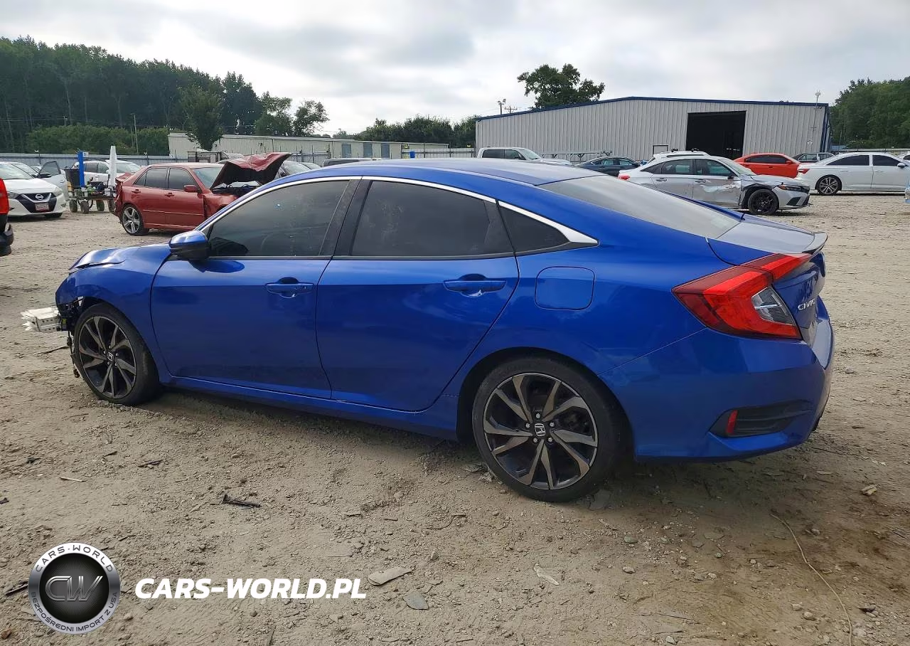 2019 Honda Civic Sport VIN:2HGFC2F86KH586469 - 2