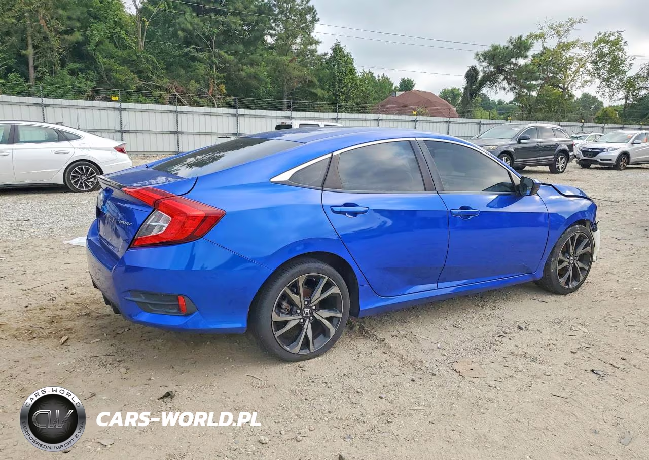 2019 Honda Civic Sport VIN:2HGFC2F86KH586469 - 3