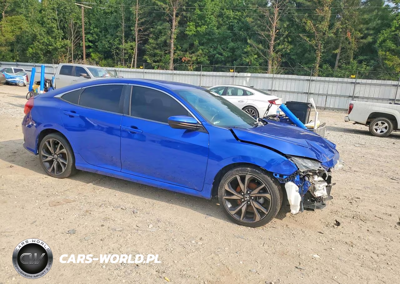 2019 Honda Civic Sport VIN:2HGFC2F86KH586469 - 4