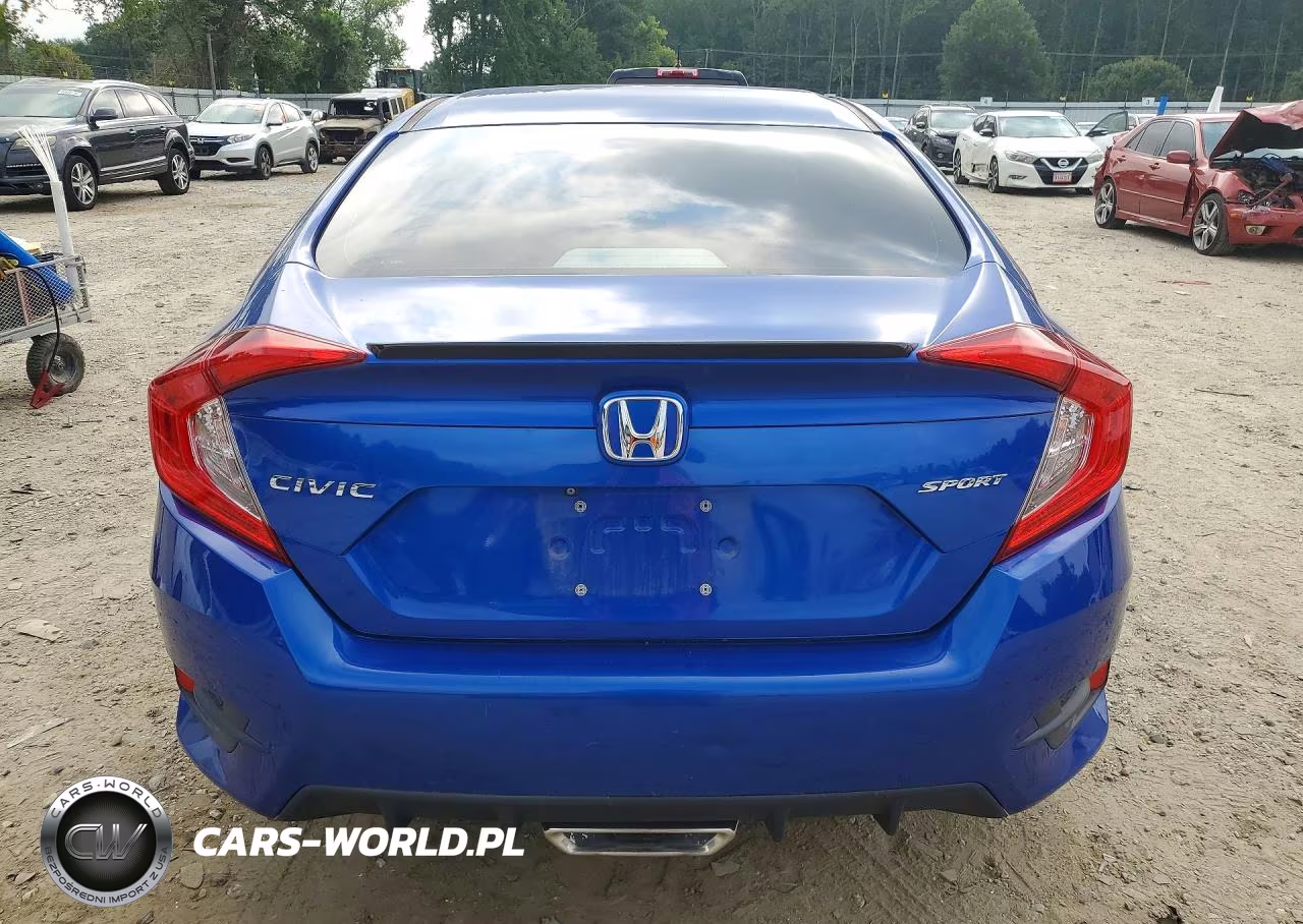 2019 Honda Civic Sport VIN:2HGFC2F86KH586469 - 6