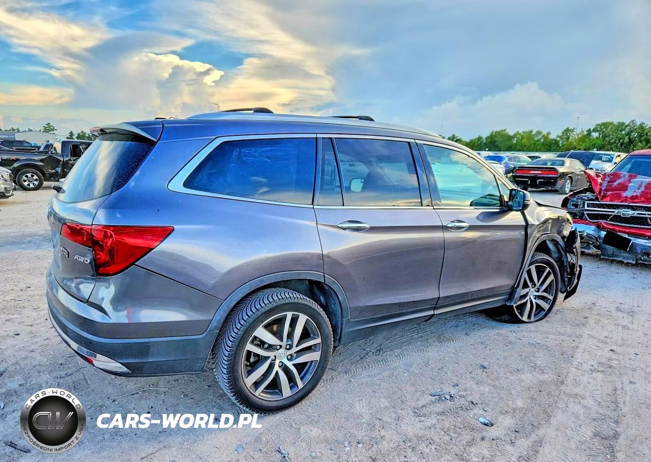 2017 Honda Pilot Elite VIN:5FNYF6H03HB067780 - 3