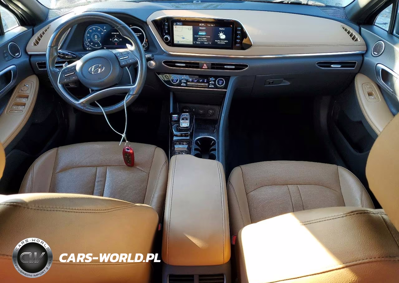 2021 Hyundai Sonata Limited VIN:KMHL34J26MA156650 - 8