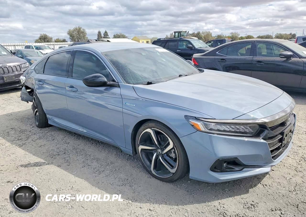 2022 Honda Accord Hybrid Sport VIN:1HGCV3F2XNA018680 - 4