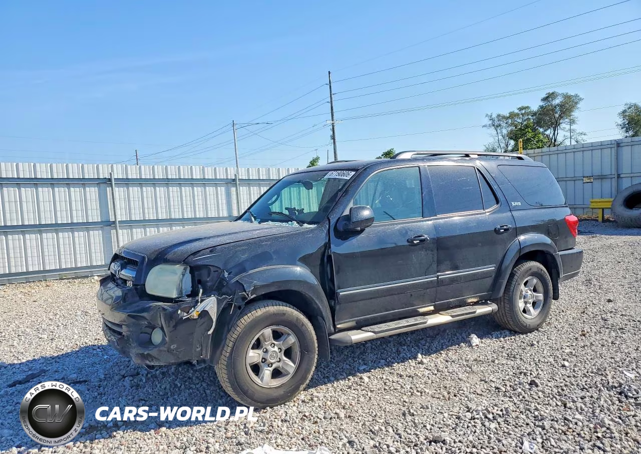 2006 Toyota Sequoia Sr5 VIN:5TDBT44A06S267042 - 1