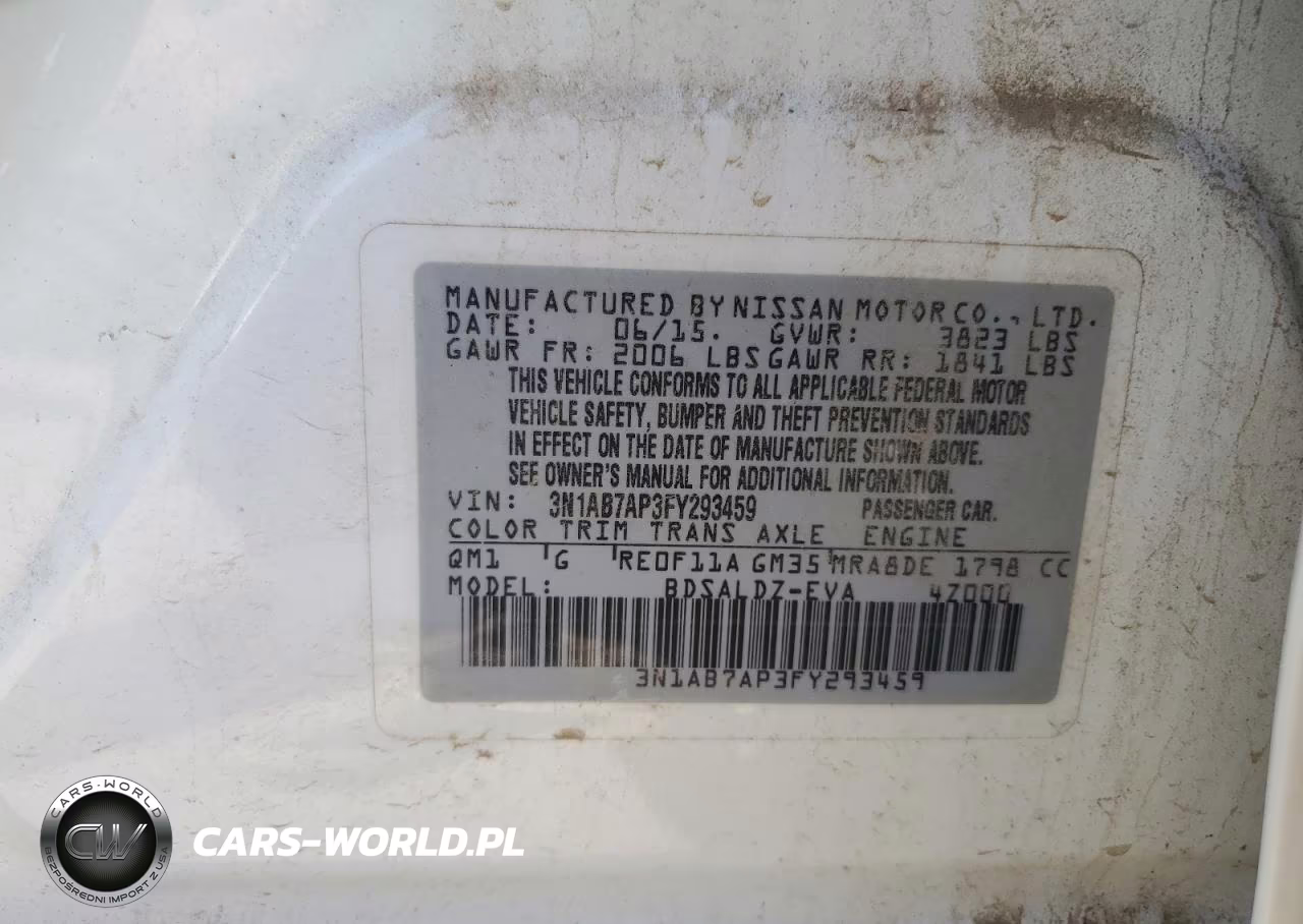 2015 Nissan Sentra S VIN:3N1AB7AP3FY293459 - 12