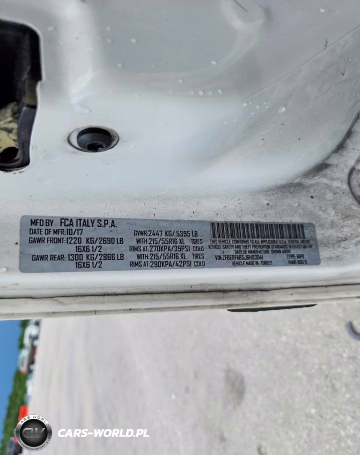 2018 Ram Promaster City VIN:ZFBERFAB5J6H93041 - 13