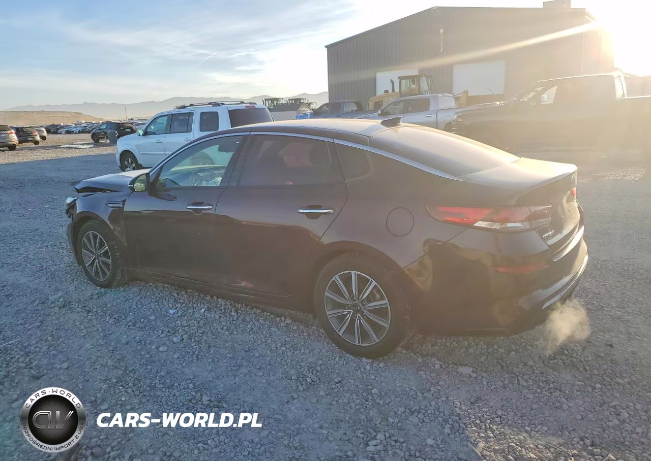 2019 Kia Optima Ex VIN:5XXGU4L12KG334076 - 2