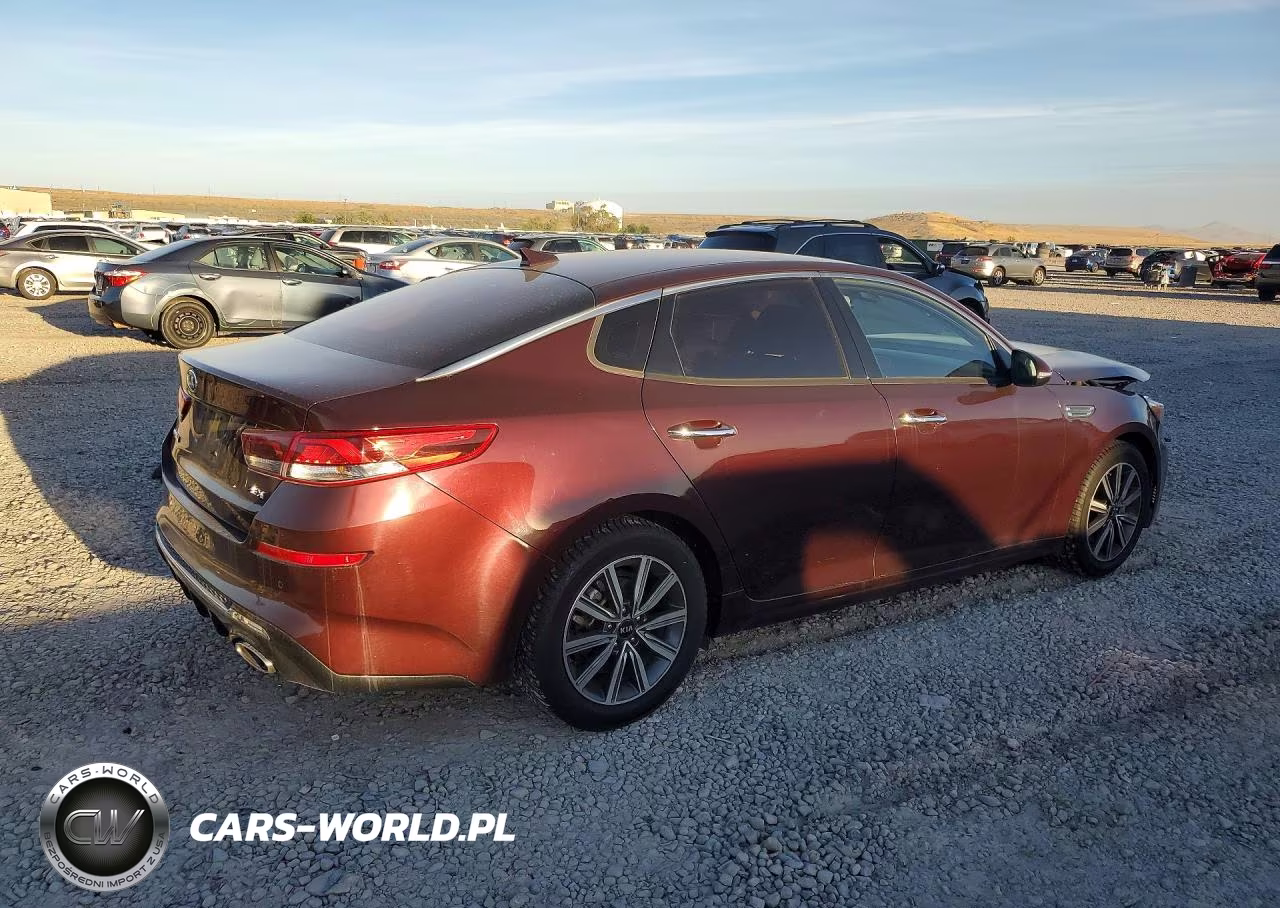 2019 Kia Optima Ex VIN:5XXGU4L12KG334076 - 3