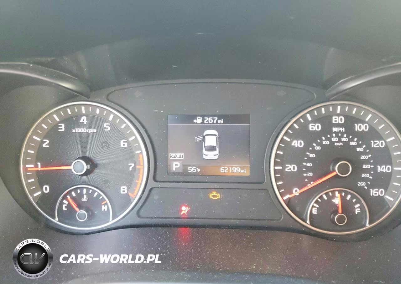 2019 Kia Optima Ex VIN:5XXGU4L12KG334076 - 9