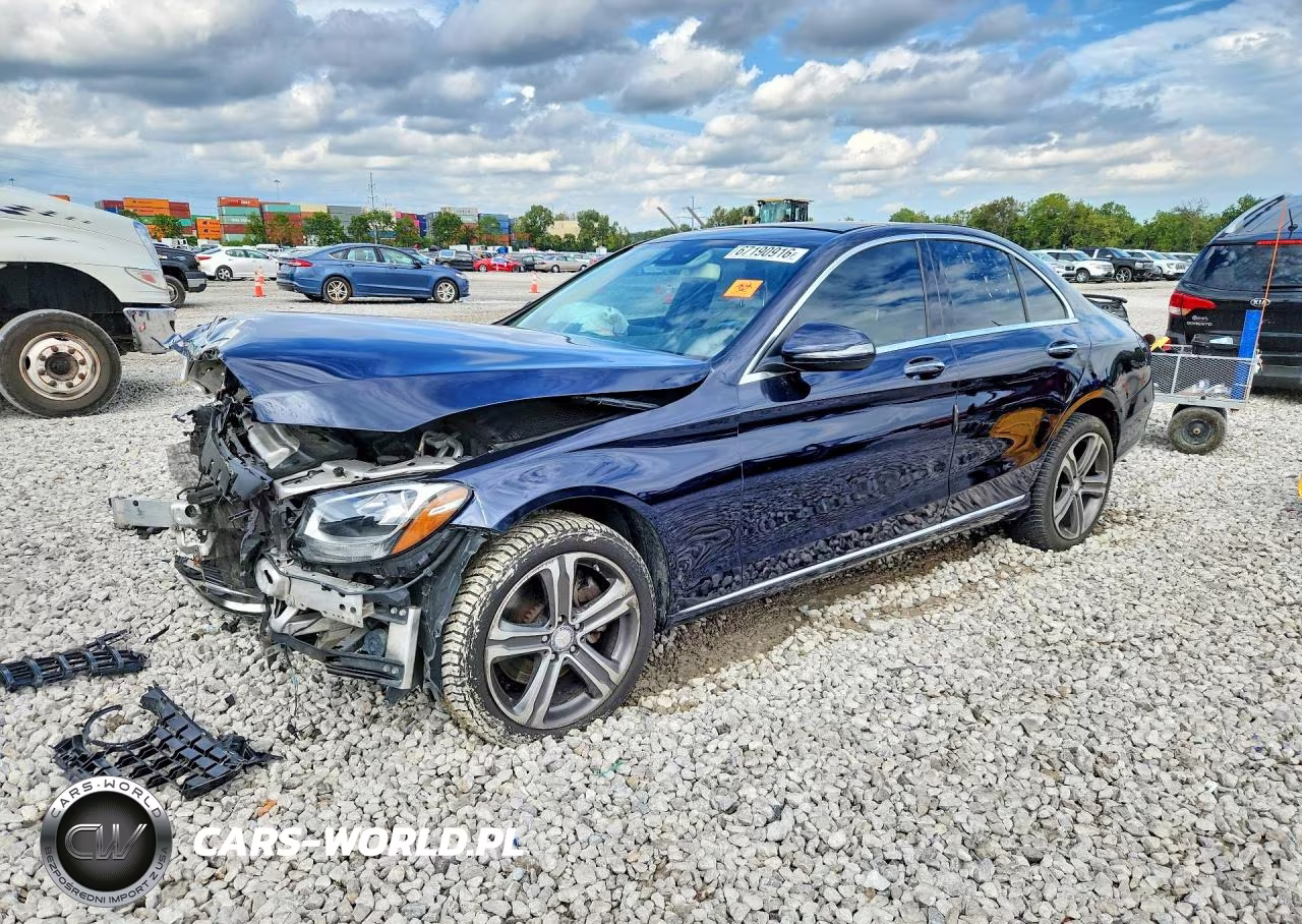 2017 Mercedes-Benz C-Class C300 4Matic VIN:55SWF4KB8HU205849 - 1
