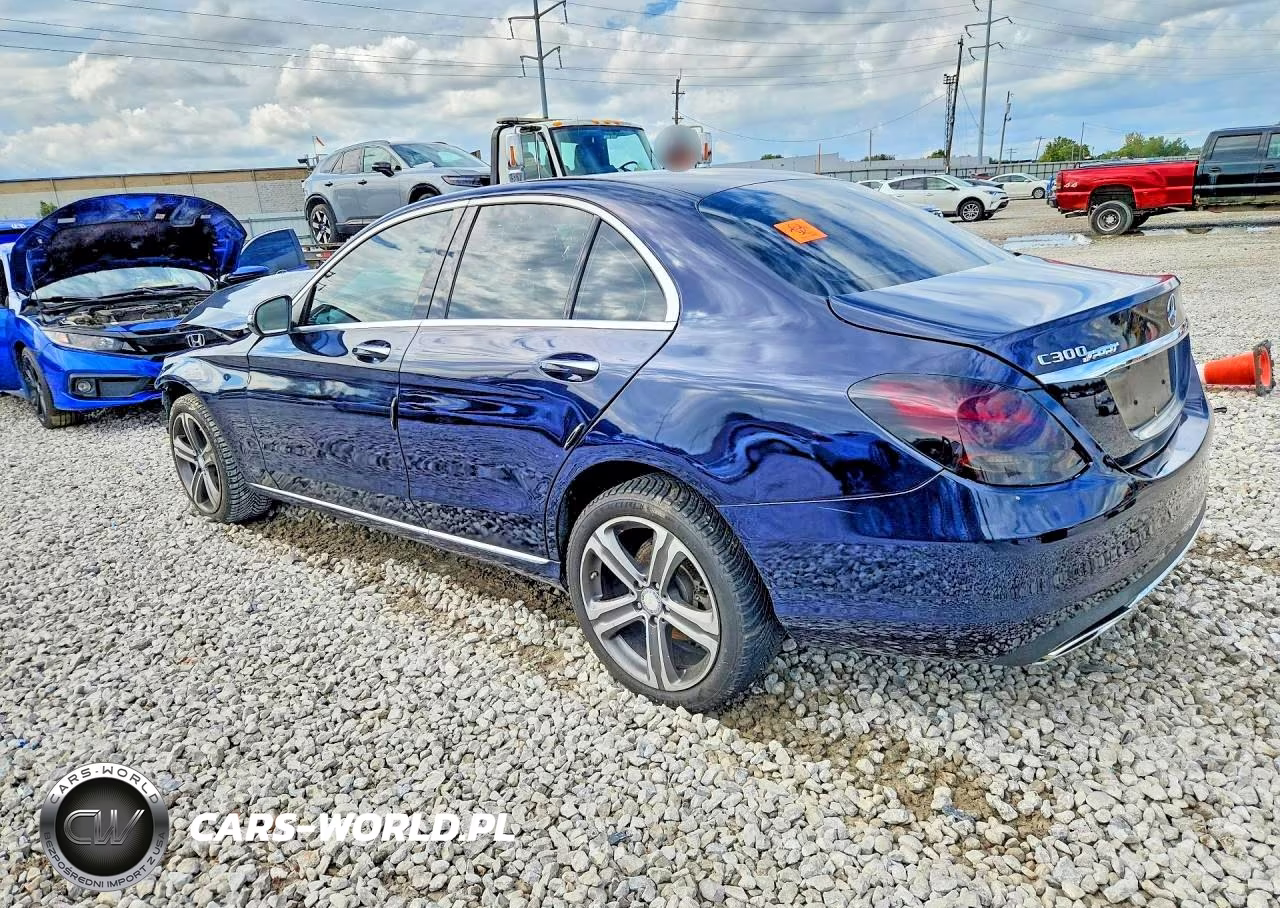 2017 Mercedes-Benz C-Class C300 4Matic VIN:55SWF4KB8HU205849 - 2