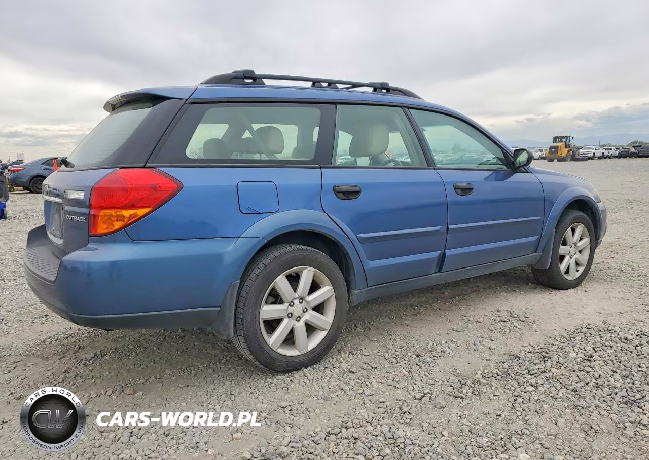 2007 Subaru Outback Outback 2.5I VIN:4S4BP61C077322666 - 3