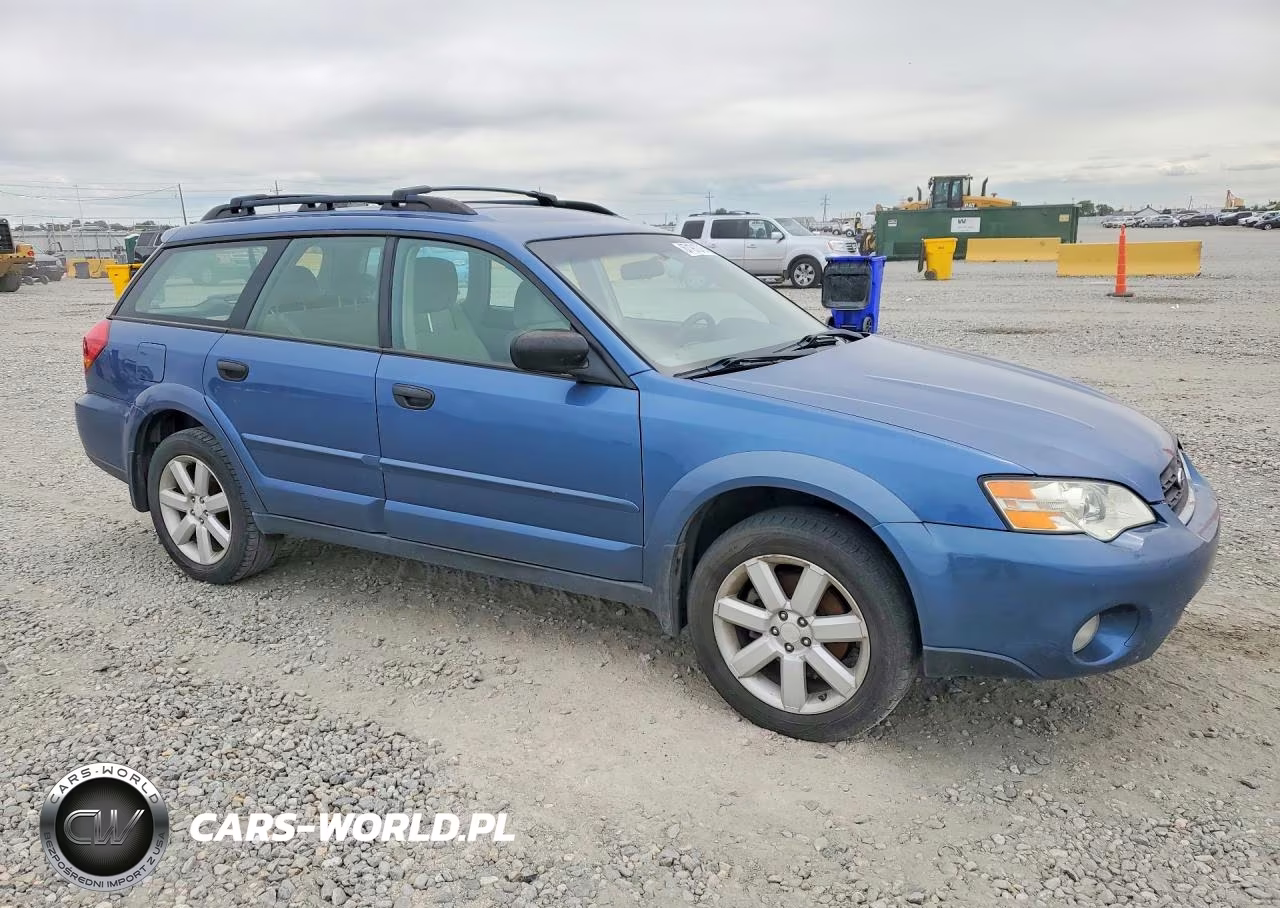 2007 Subaru Outback Outback 2.5I VIN:4S4BP61C077322666 - 4