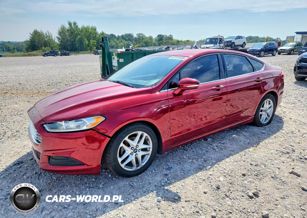 2014 Ford Fusion Se VIN:3FA6P0H7XER233159 - 1