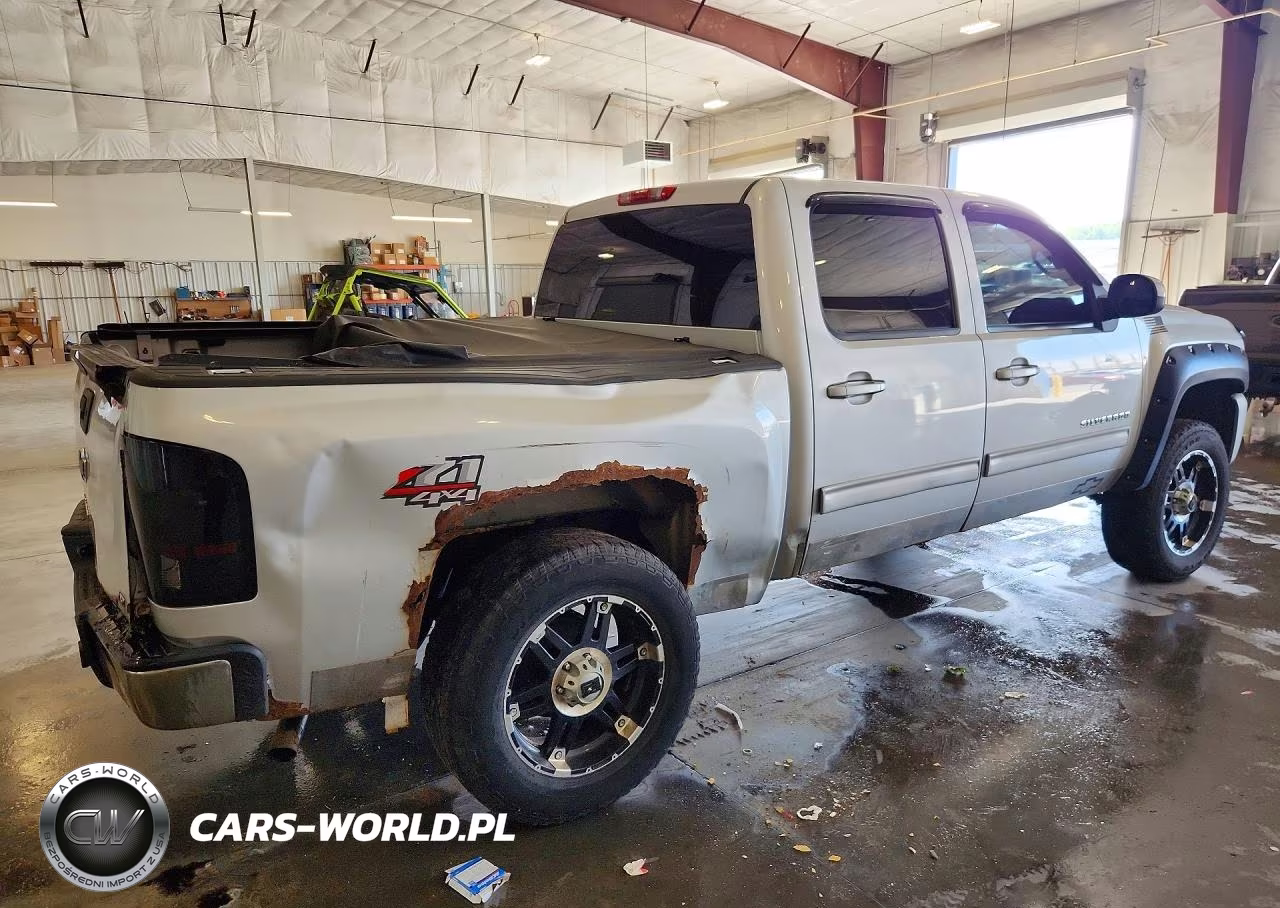 2010 Chevrolet Silverado K1500 Ltz VIN:3GCRKTE33AG166581 - 3