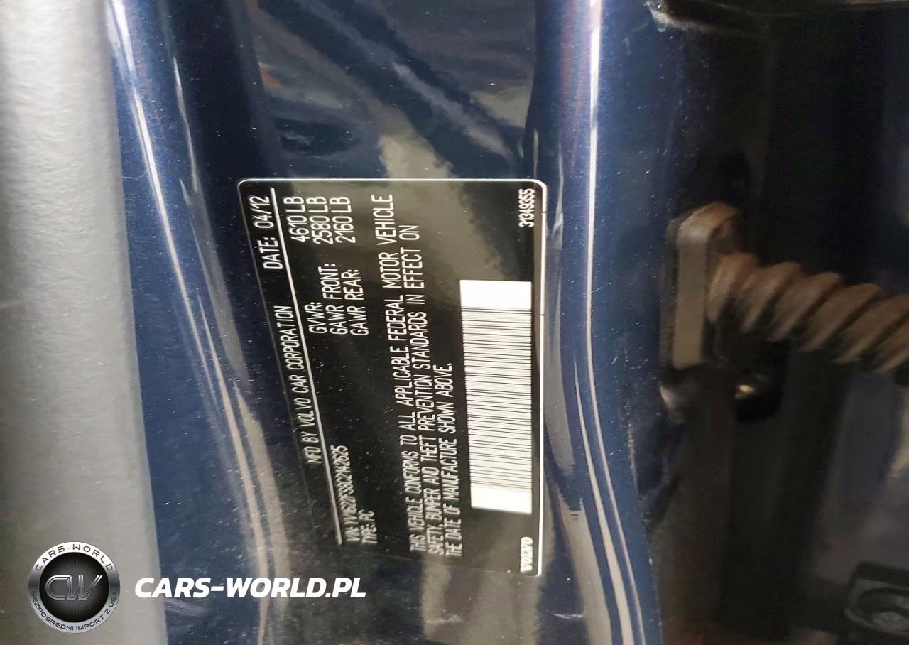 2012 Volvo S60 T5 VIN:YV1622FS8C2142625 - 12