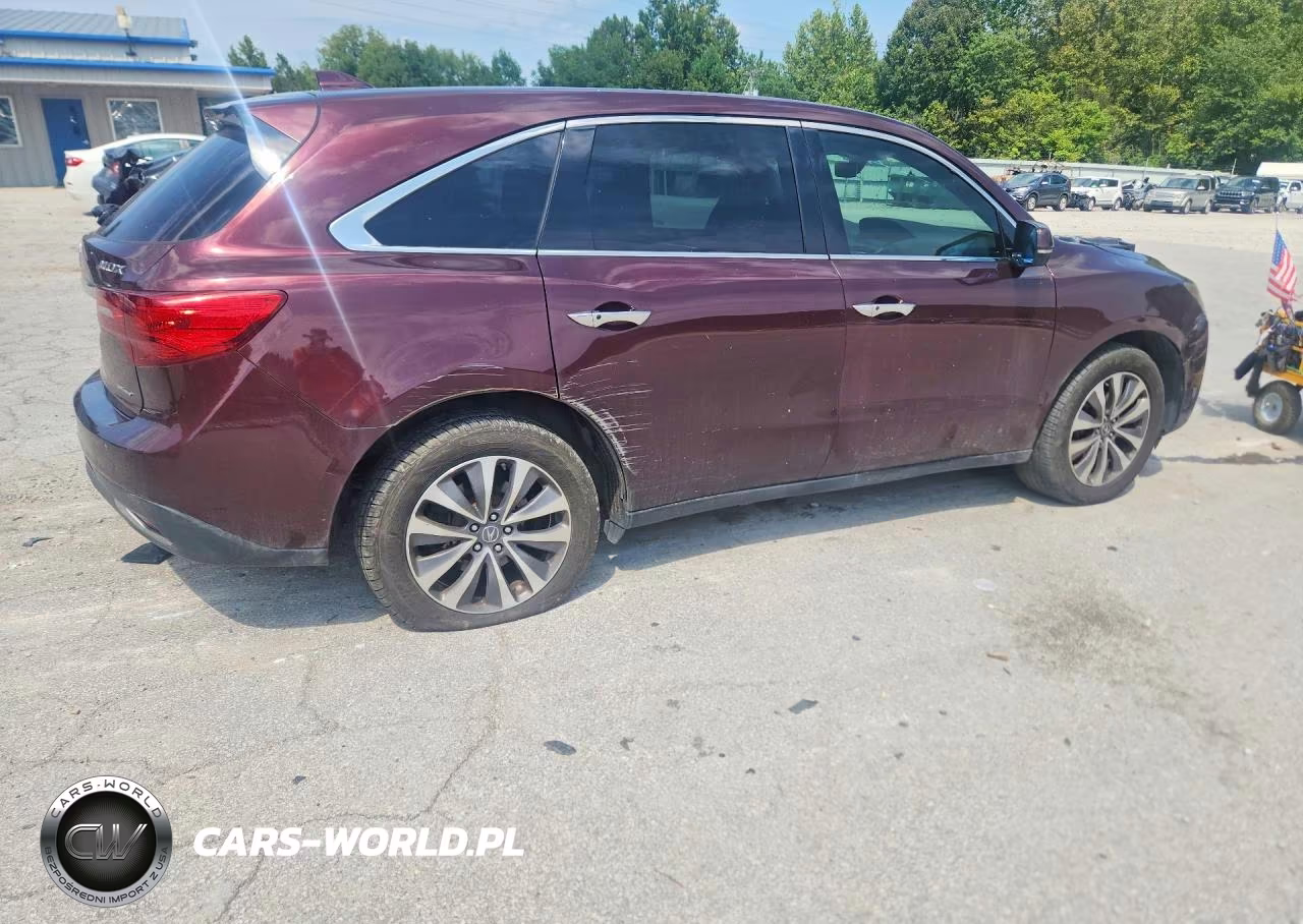 2016 Acura Mdx Technology VIN:5FRYD4H42GB062760 - 3