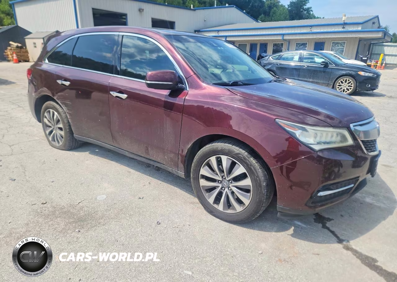 2016 Acura Mdx Technology VIN:5FRYD4H42GB062760 - 4