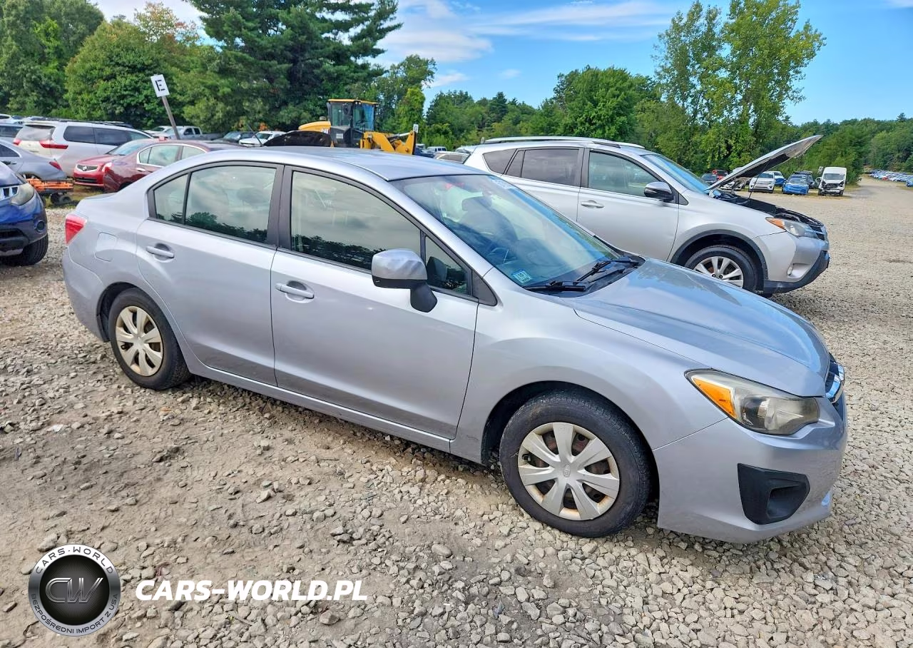 2012 Subaru Impreza VIN:JF1GJAA67CH023811 - 4