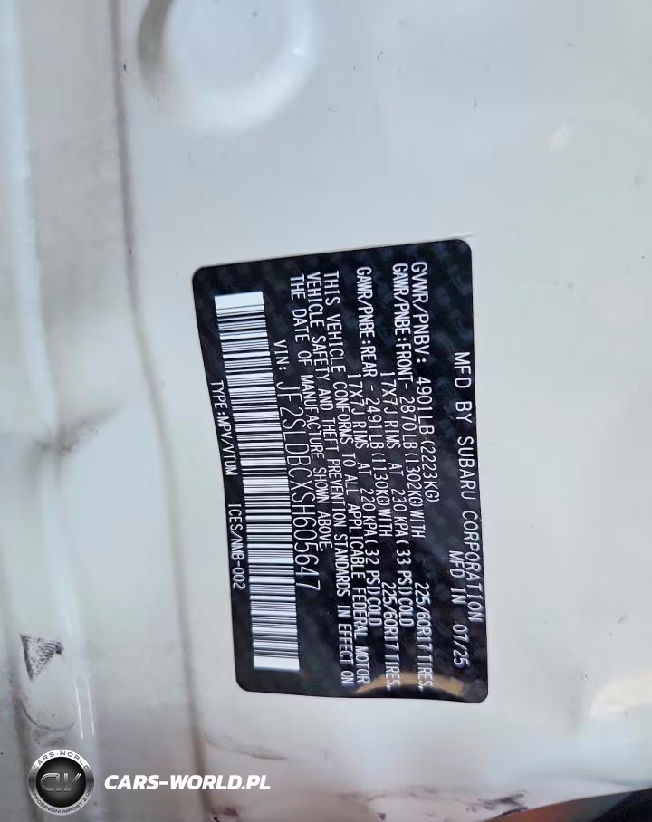 2025 Subaru Forester Premium VIN:JF2SLDBCXSH605647 - 14
