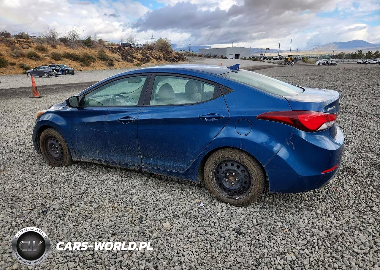 2015 Hyundai Elantra Se VIN:KMHDH4AE0FU348423 - 2