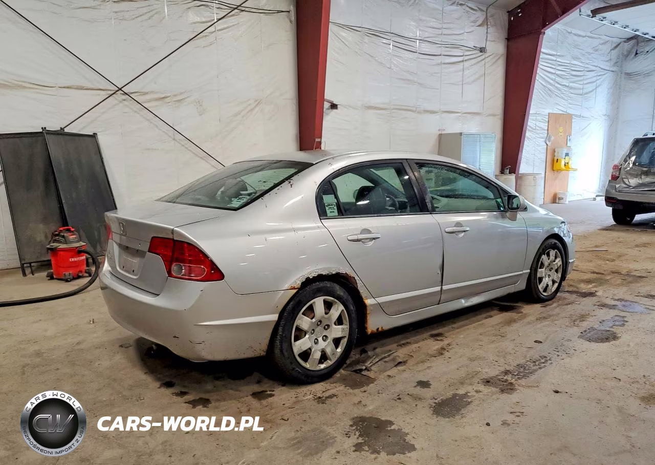 2008 Honda Civic Lx VIN:2HGFA16548H344407 - 3