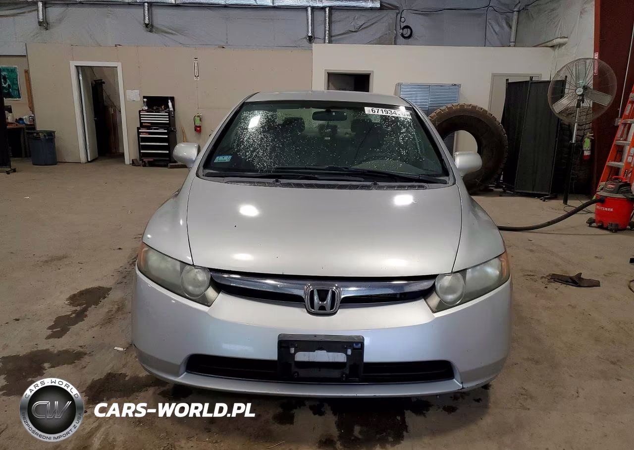 2008 Honda Civic Lx VIN:2HGFA16548H344407 - 5