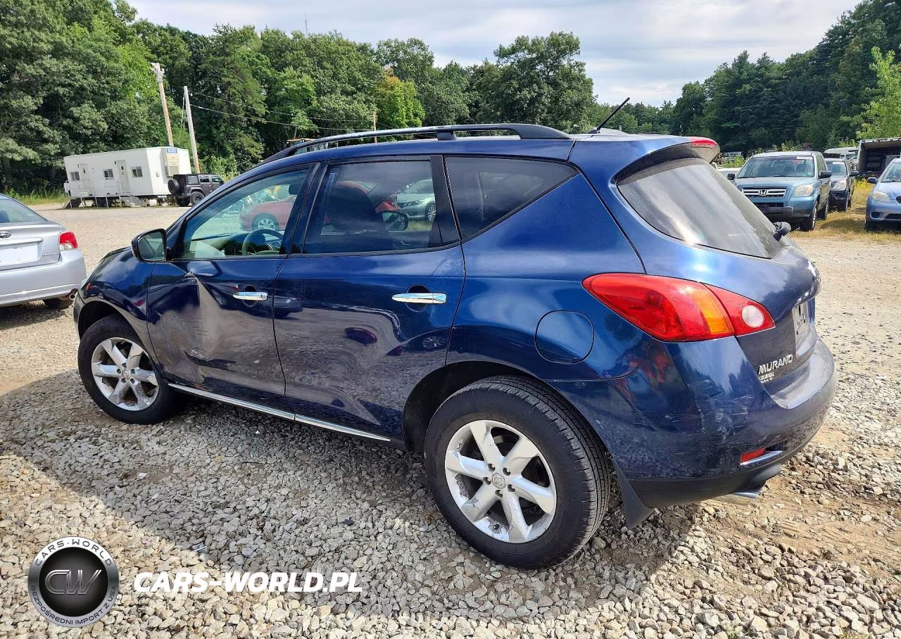 2009 Nissan Murano S VIN:JN8AZ18W59W109805 - 2