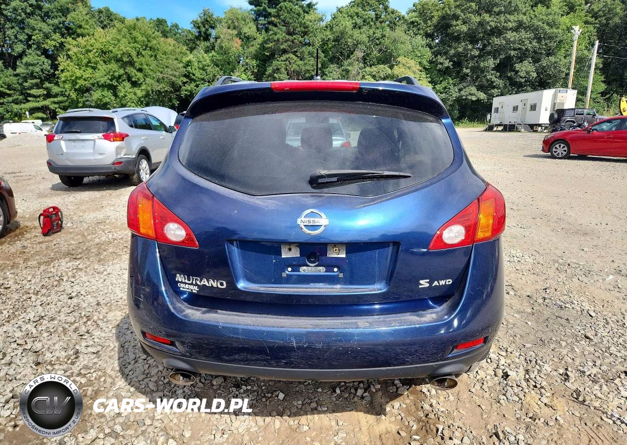 2009 Nissan Murano S VIN:JN8AZ18W59W109805 - 6