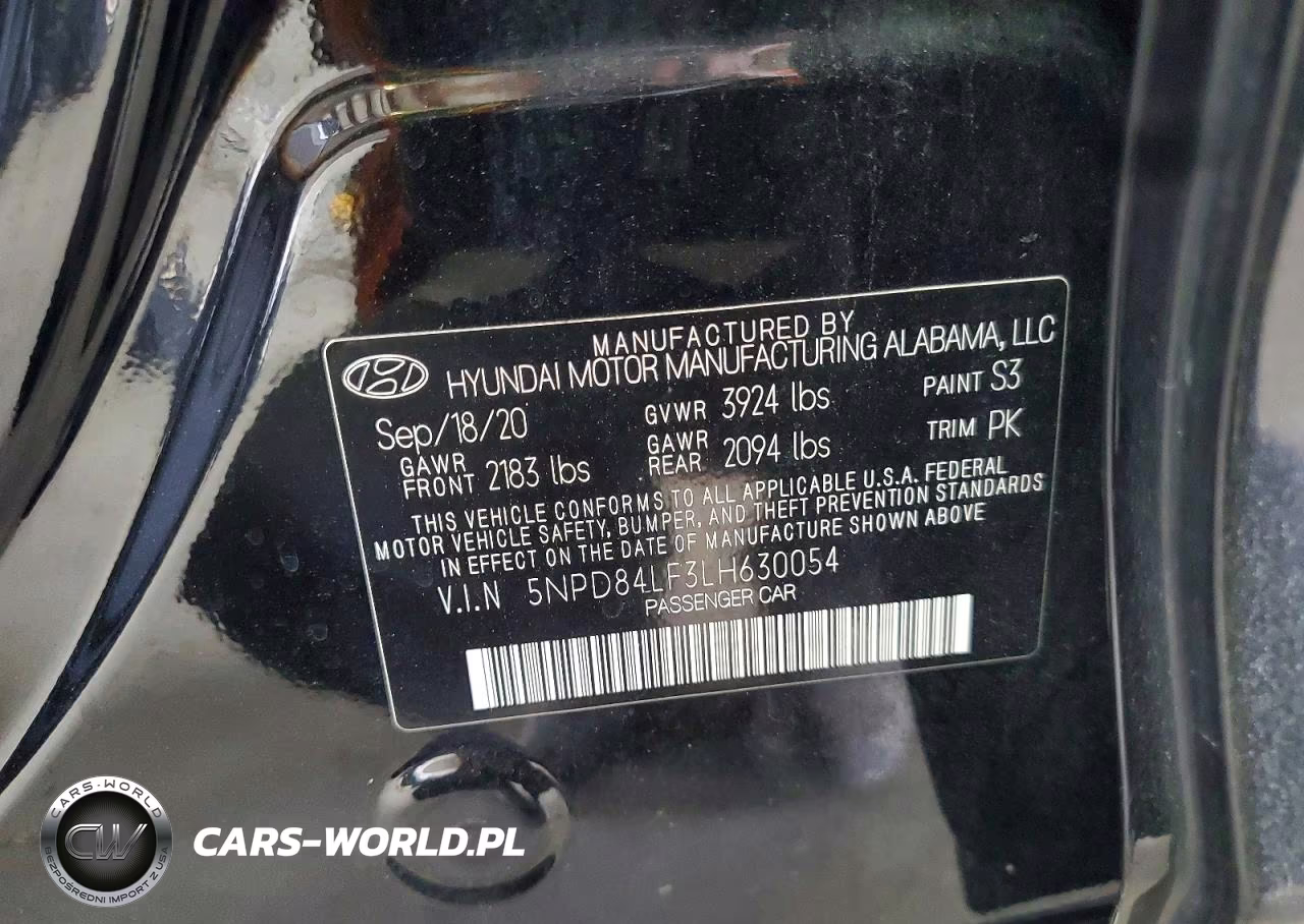 2020 Hyundai Elantra Sel VIN:5NPD84LF3LH630054 - 13