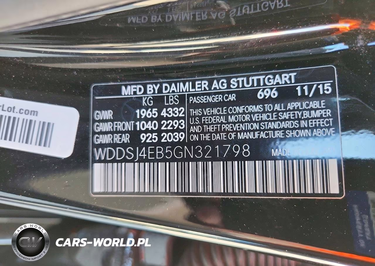 2016 Mercedes-Benz Cla 250 VIN:WDDSJ4EB5GN321798 - 13